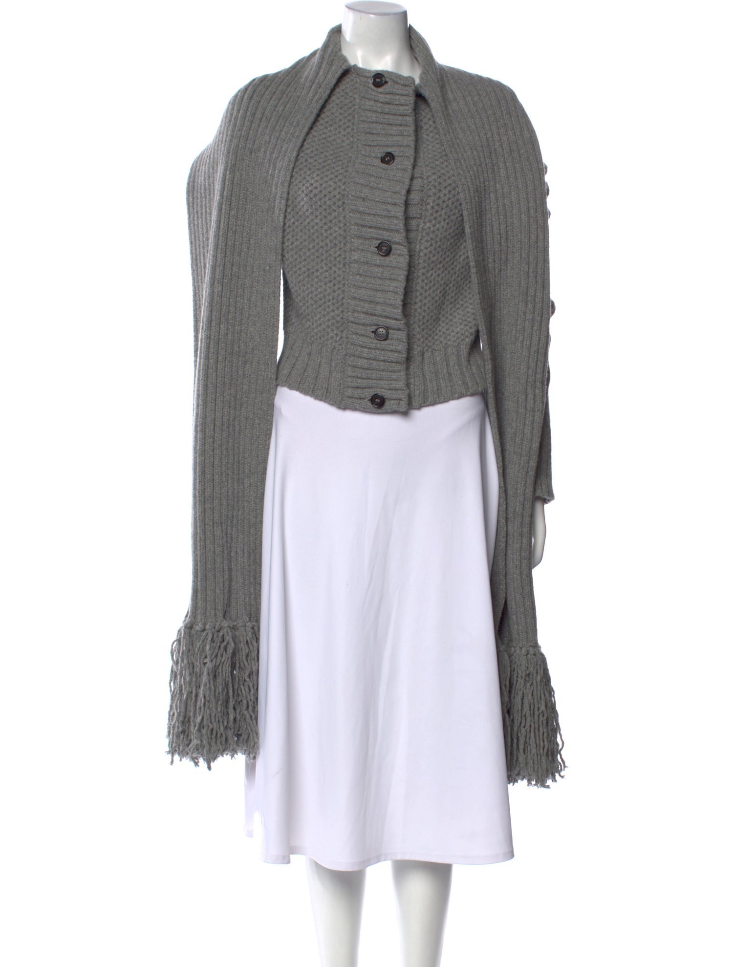 Viktor & Rolf Wool Mock Neck Sweater