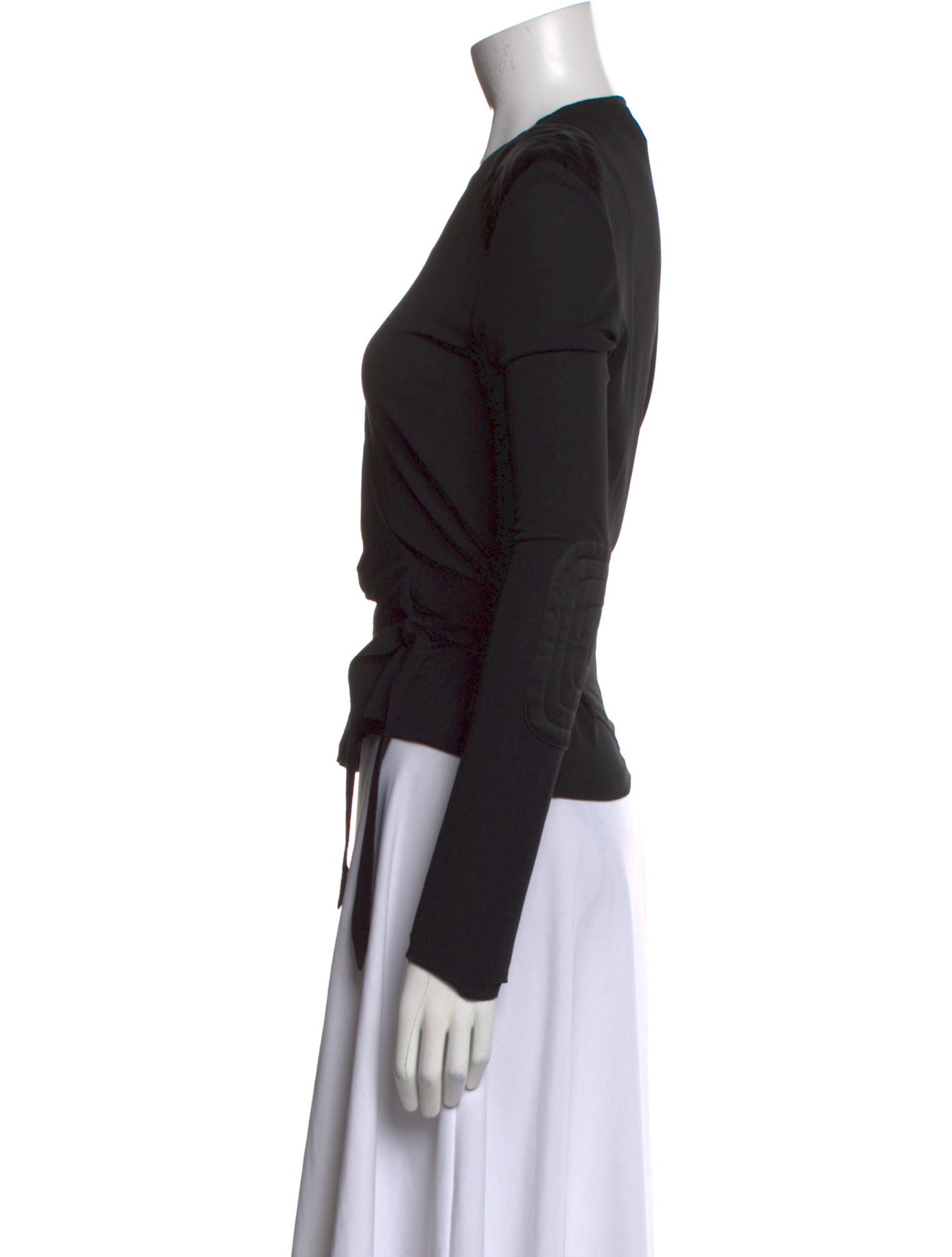 Viktor & Rolf V-Neck Long Sleeve Top