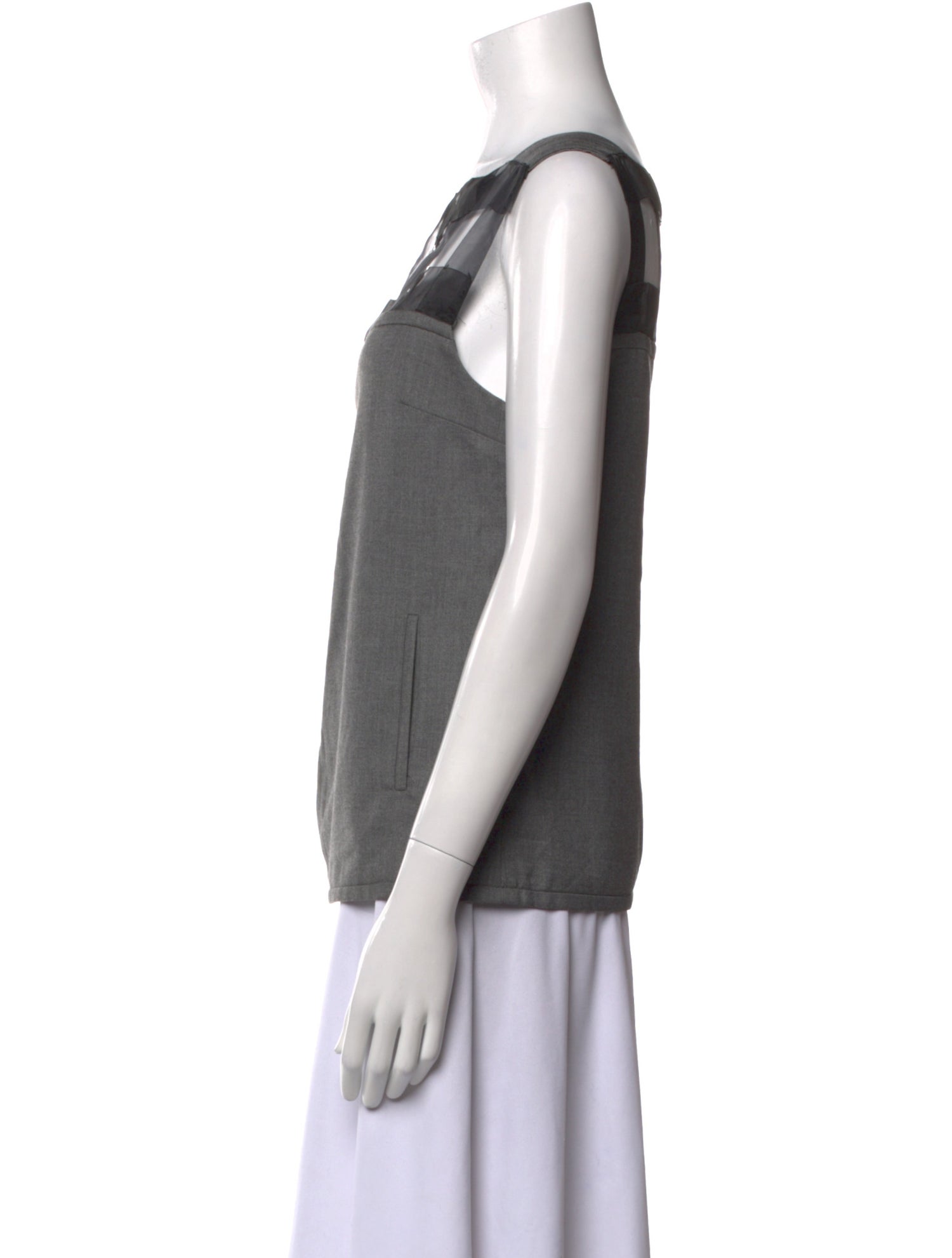 Viktor & Rolf Wool Bateau Neckline Top