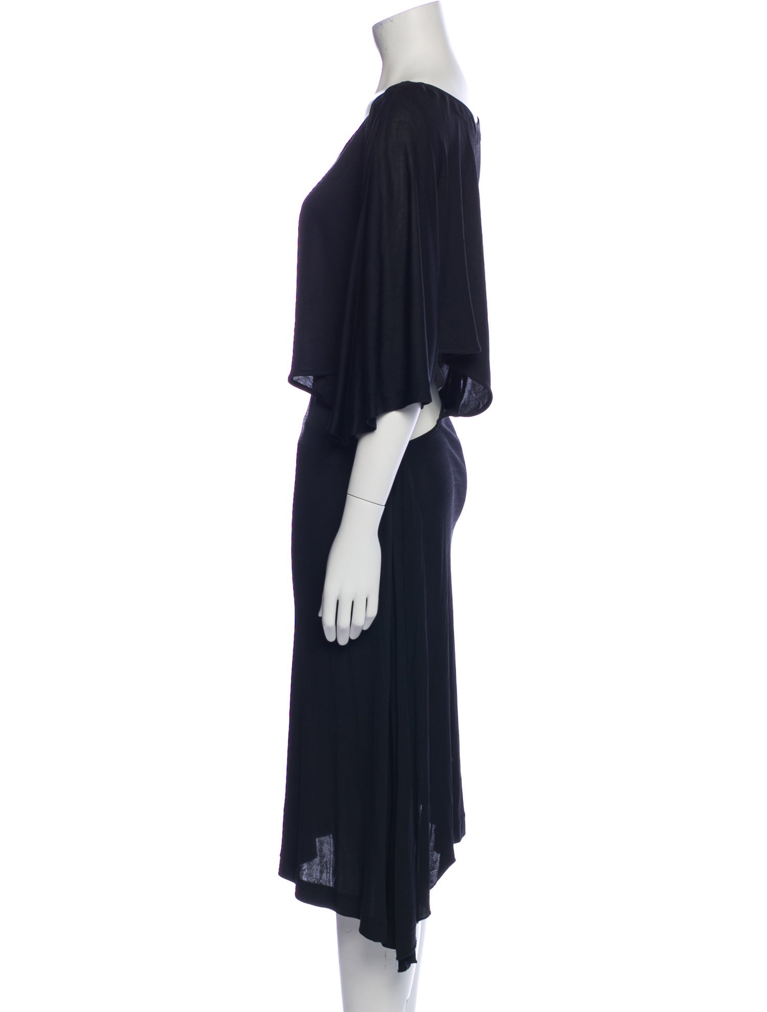 Viktor & Rolf Scoop Neck Long Dress