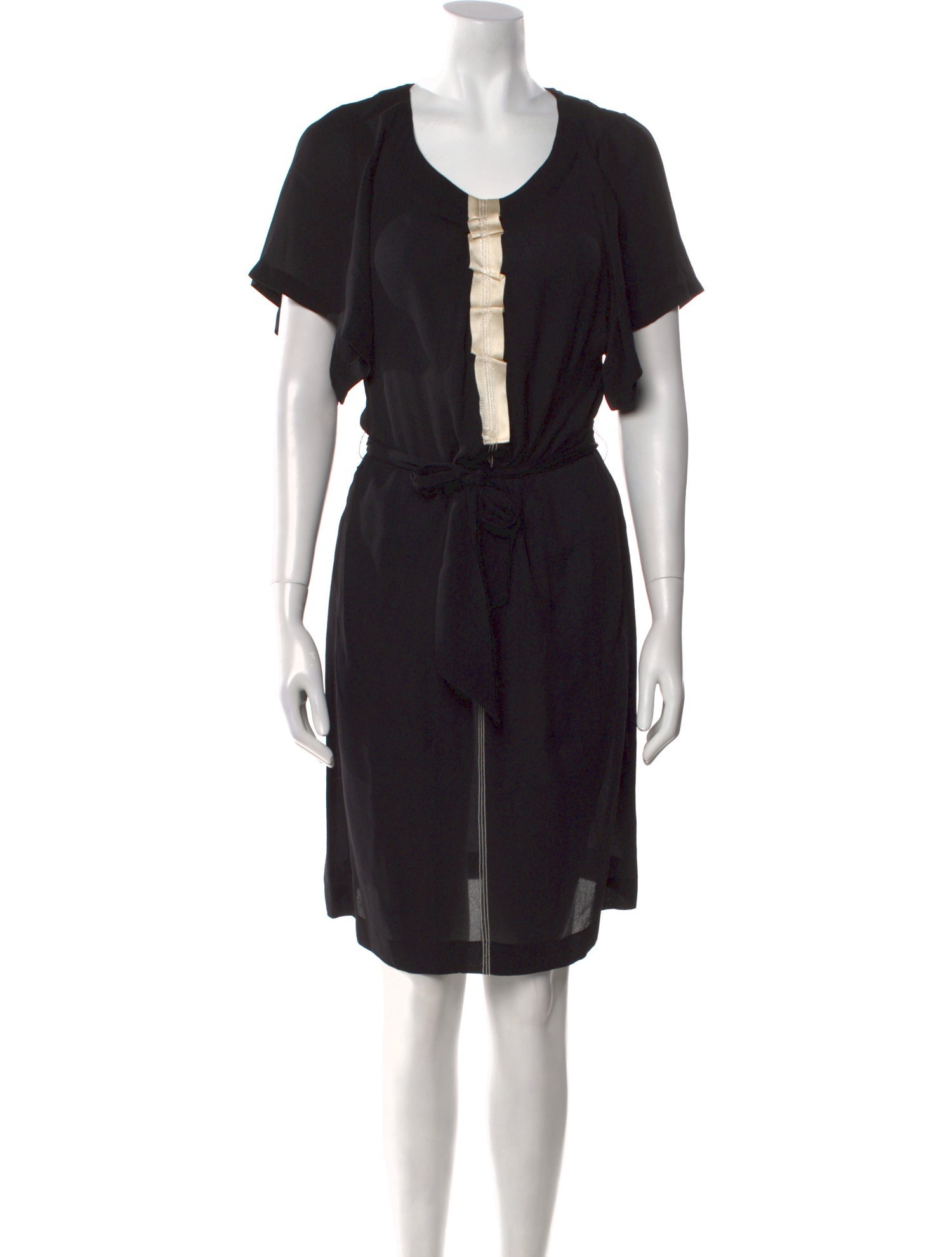 Viktor & Rolf Scoop Neck Mini Dress