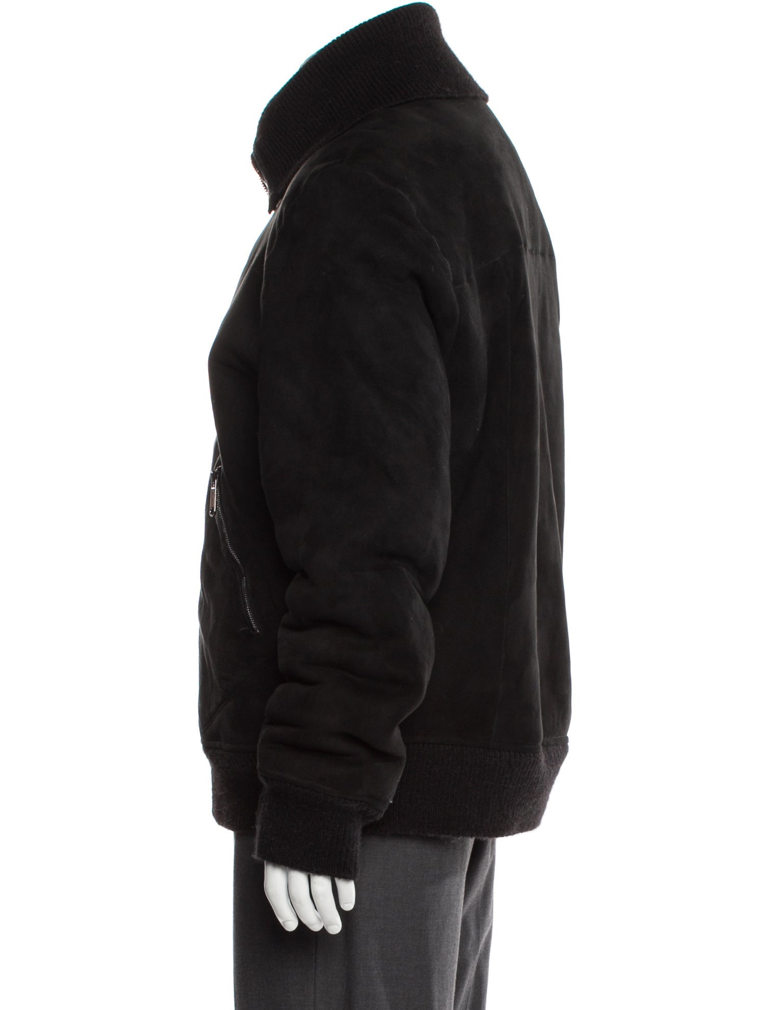 Viktor & Rolf Leather Bomber Jacket