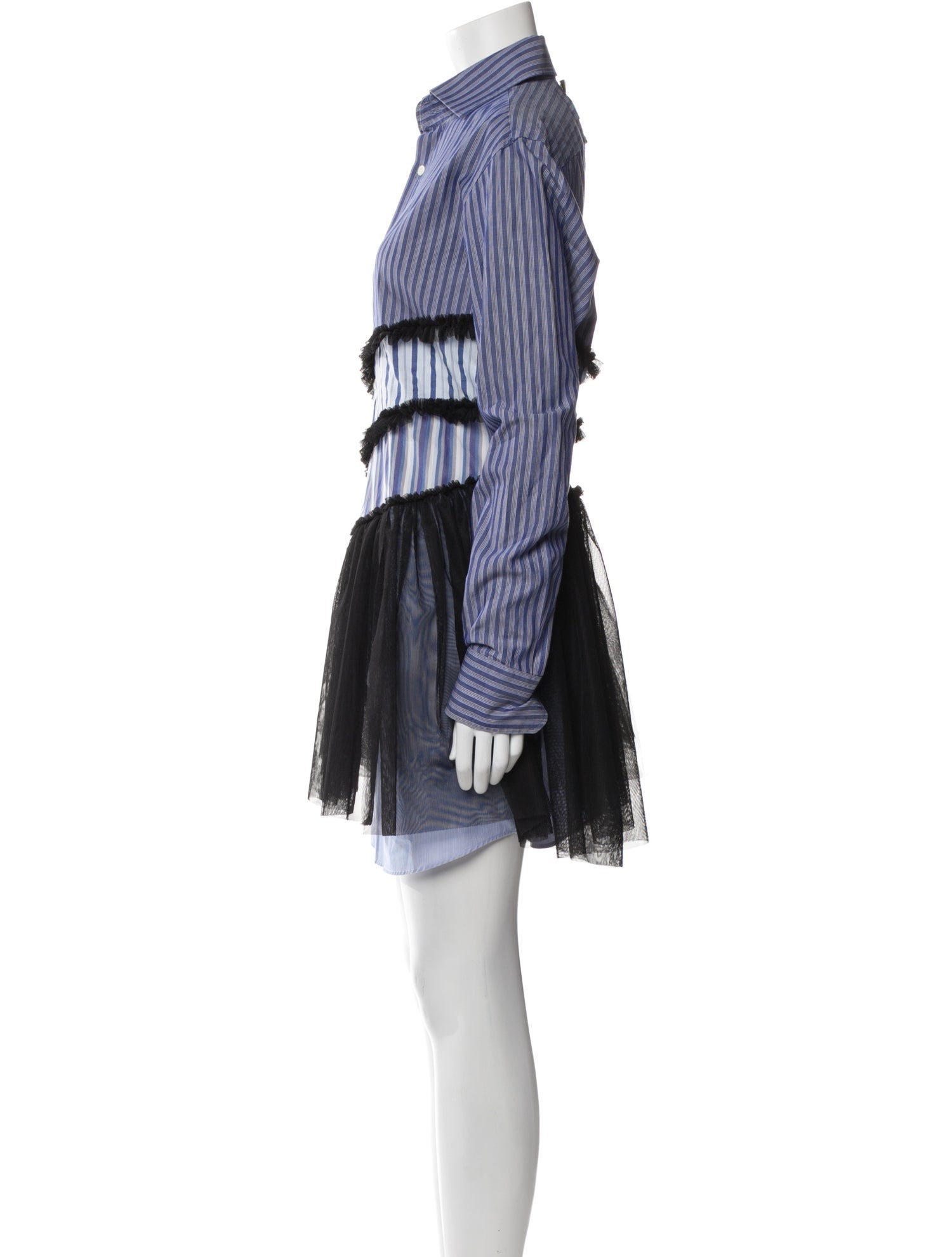 Viktor & Rolf Striped Mini Dress