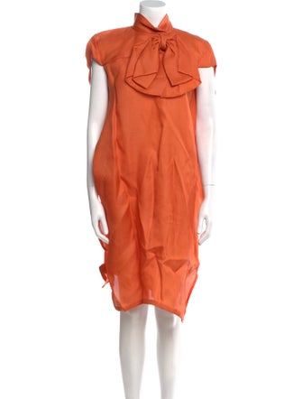 Viktor & Rolf Silk Knee-Length Dress