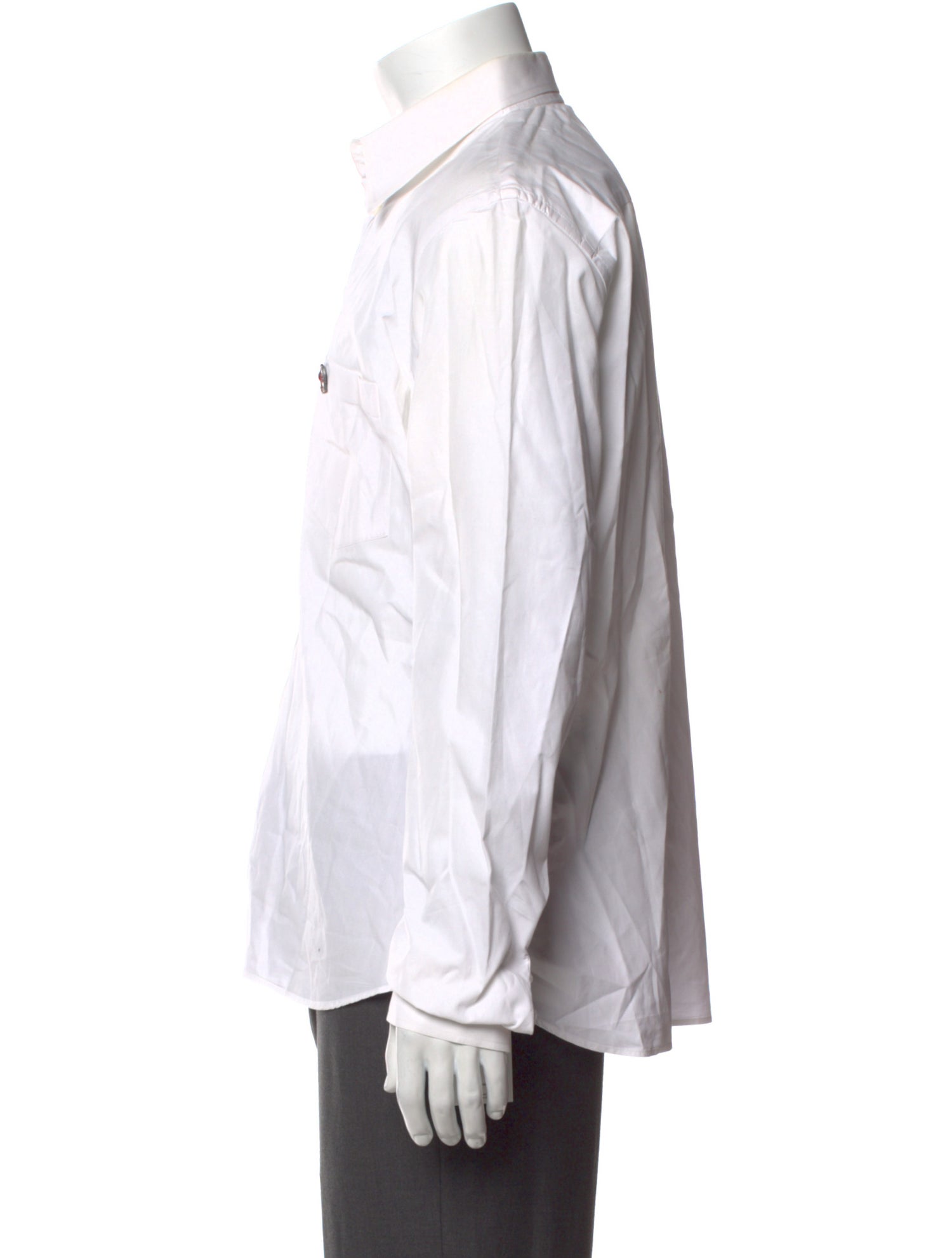 Viktor & Rolf Striped Long Sleeve Dress Shirt