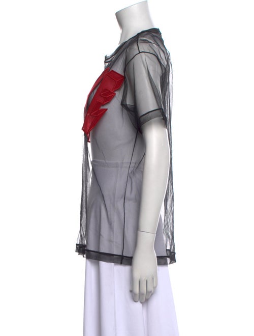 Viktor & Rolf Graphic Print Crew Neck T-Shirt