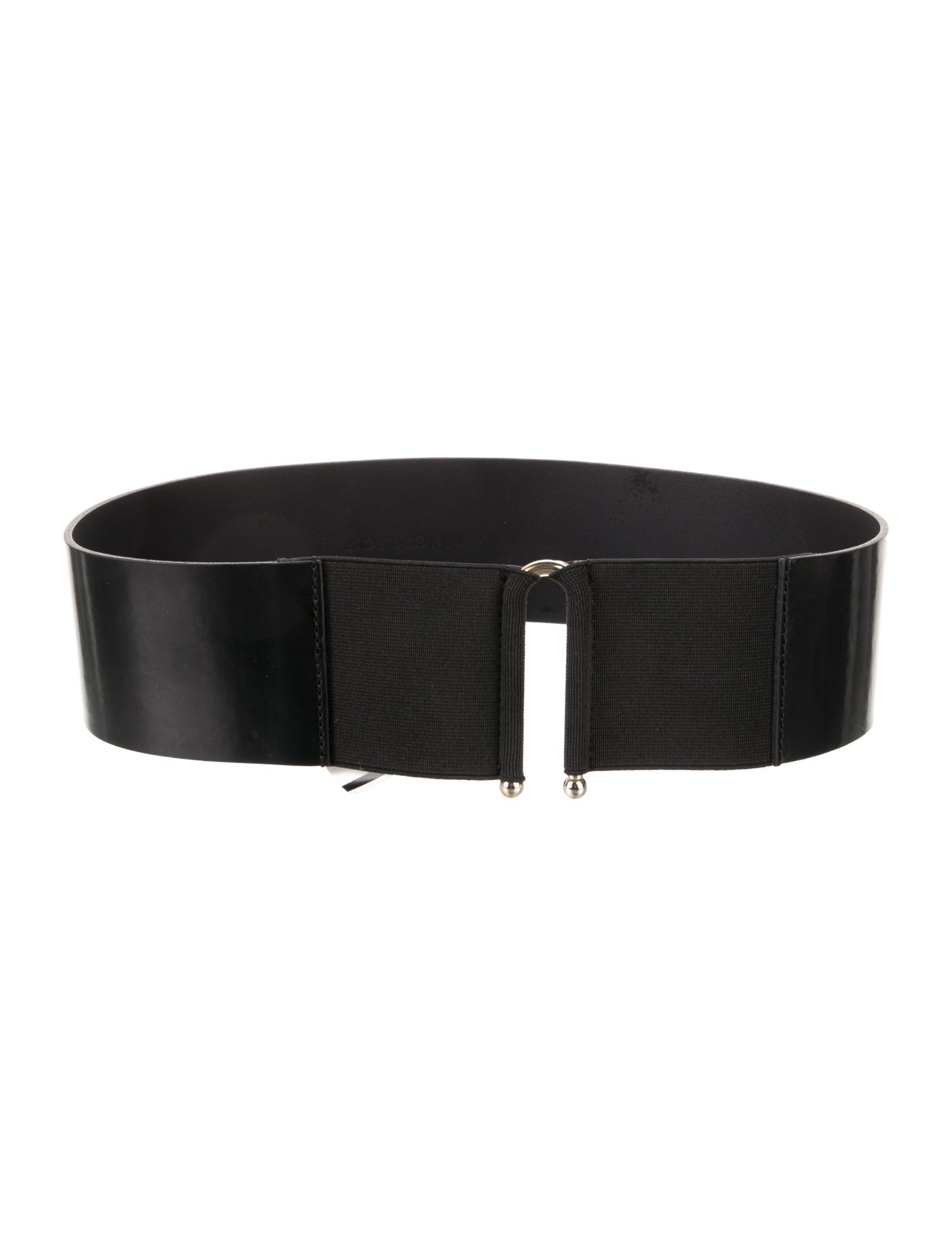 Viktor & Rolf Wide Patent Leather Waist Belt