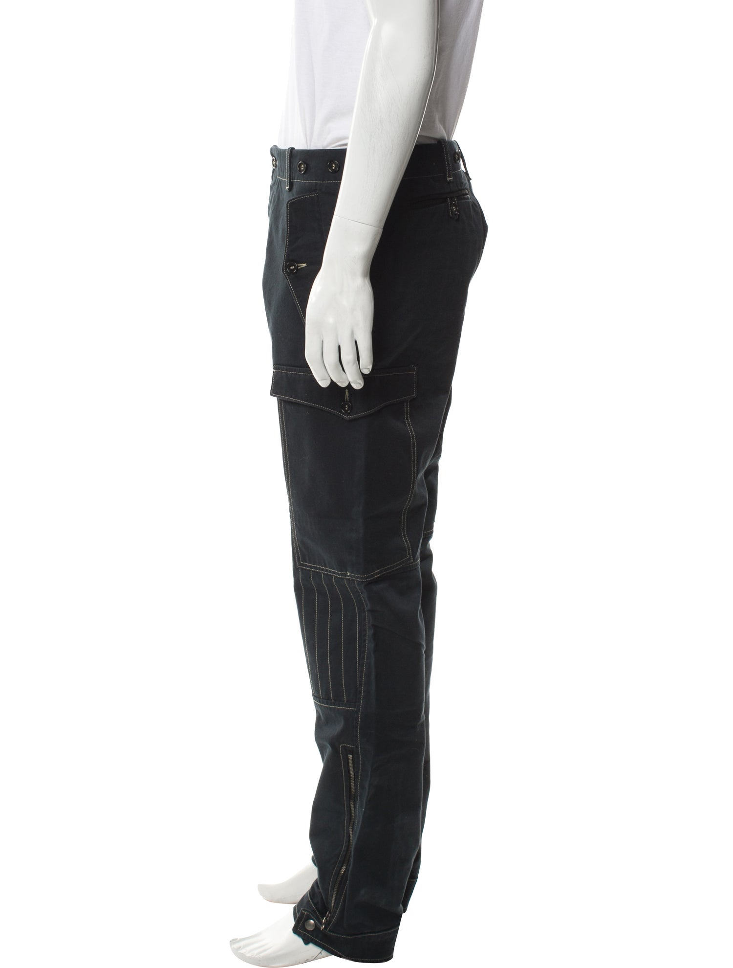 Viktor & Rolf Graphic Print Cargo Pants