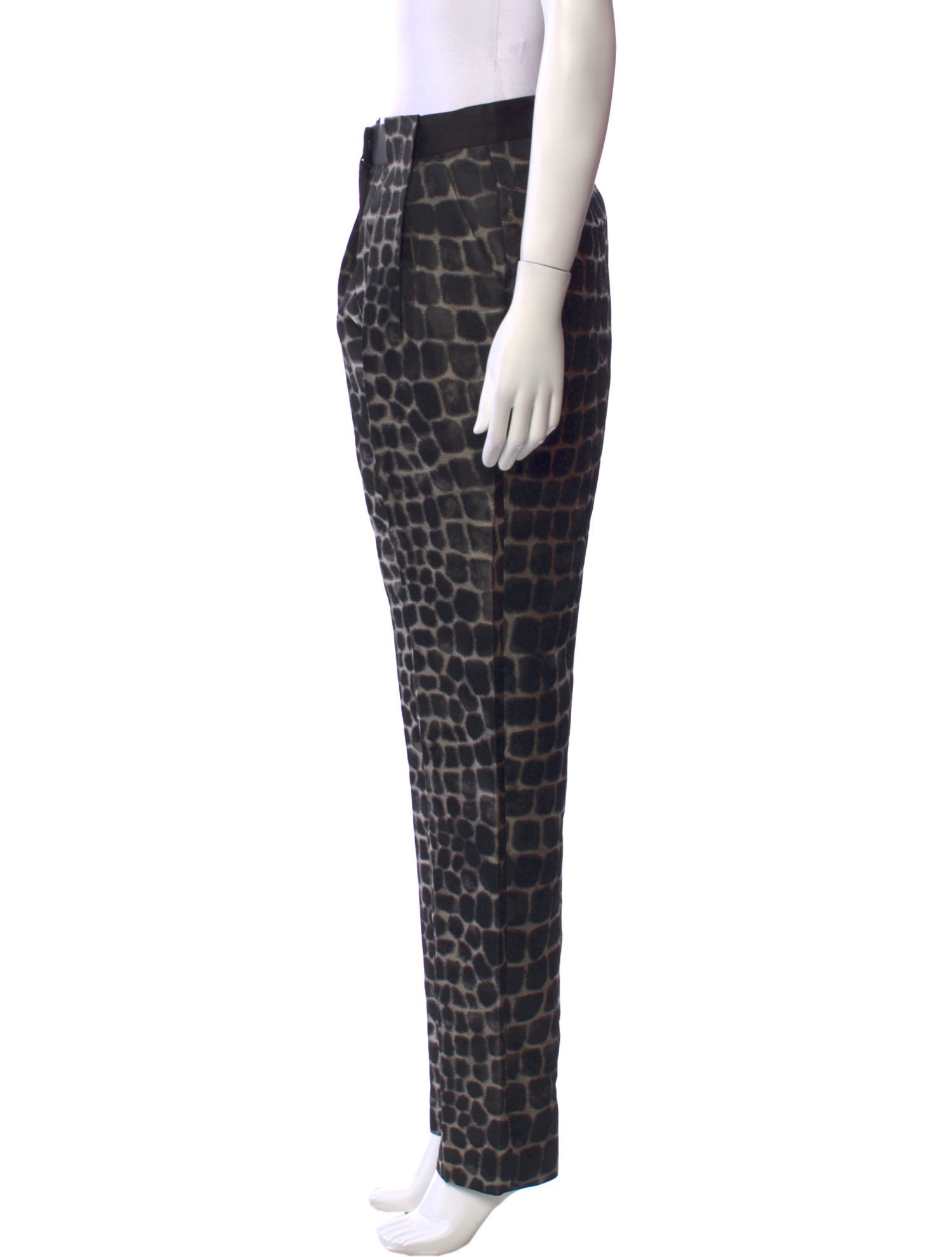 Viktor & Rolf Animal Print Straight Leg Pants w/ Tags