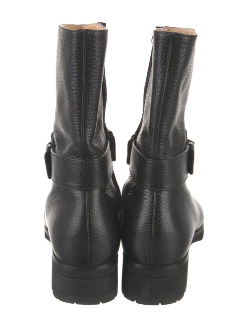 Viktor & Rolf Leather Moto Boots