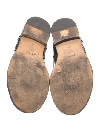 Viktor & Rolf Patent Leather Cutout Accent Oxfords