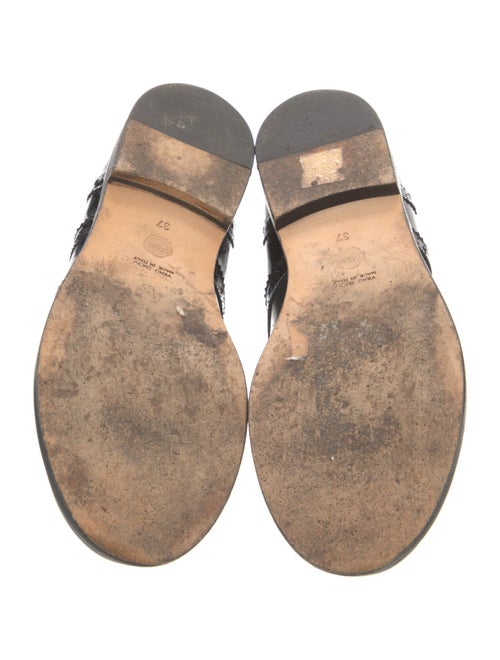 Viktor & Rolf Patent Leather Cutout Accent Oxfords