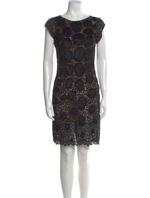 Viktor & Rolf Lace Pattern Mini Dress