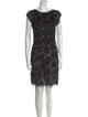 Viktor & Rolf Lace Pattern Mini Dress