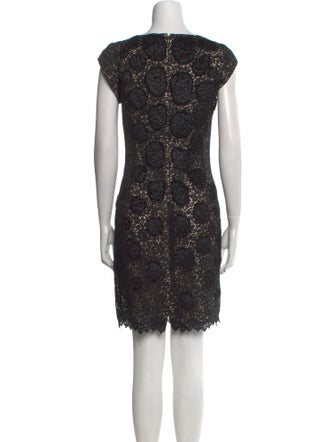 Viktor & Rolf Lace Pattern Mini Dress