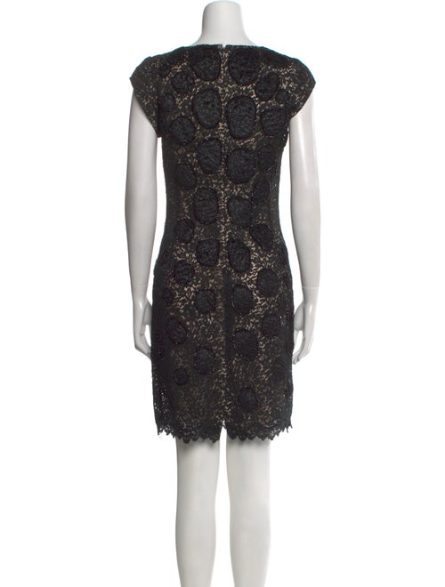 Viktor & Rolf Lace Pattern Mini Dress