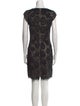 Viktor & Rolf Lace Pattern Mini Dress