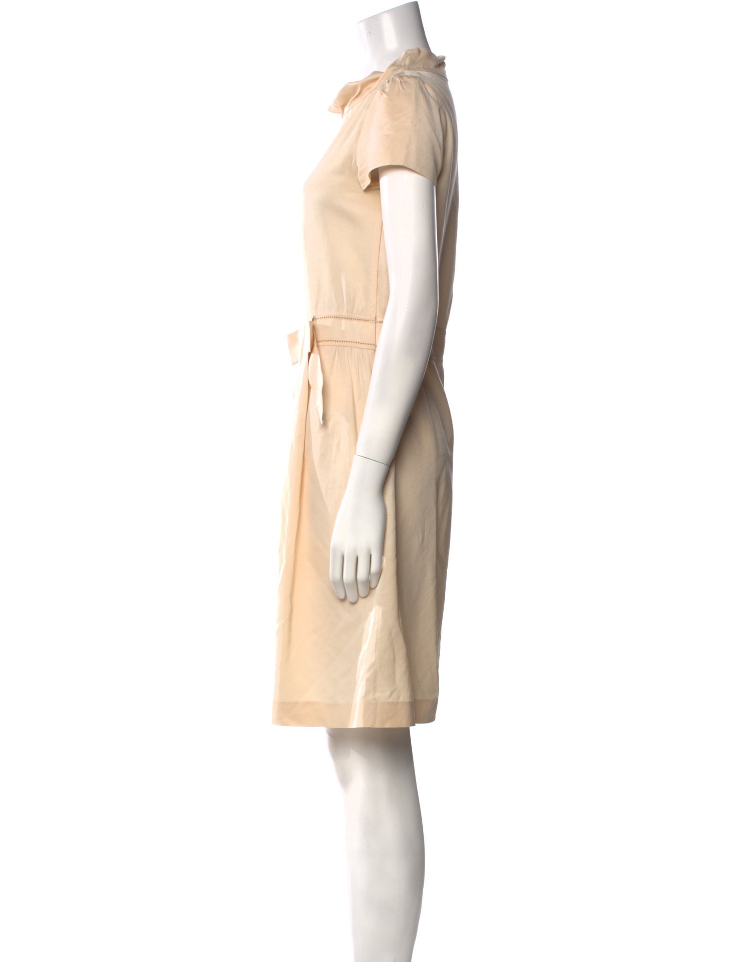 Viktor & Rolf Bateau Neckline Knee-Length Dress