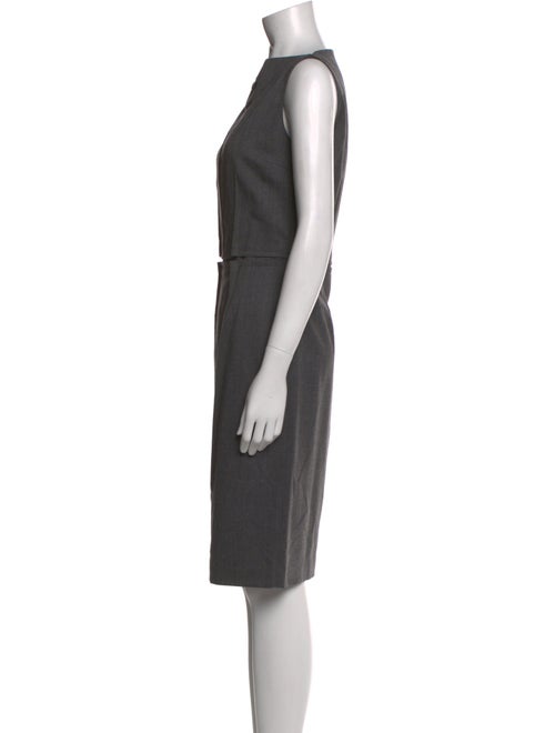 Viktor & Rolf Virgin Wool Midi Length Dress