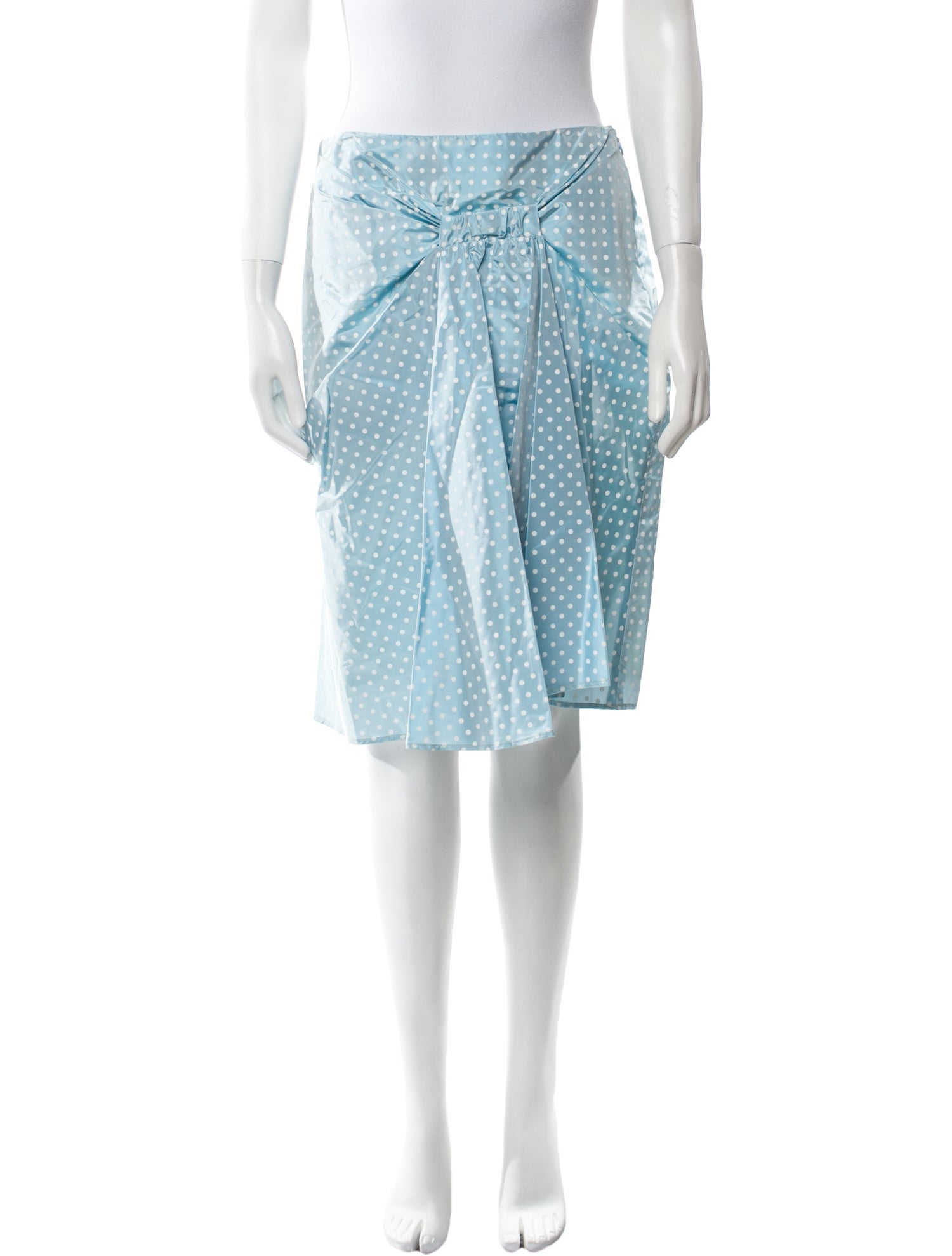 Viktor & Rolf Silk Knee-Length Skirt