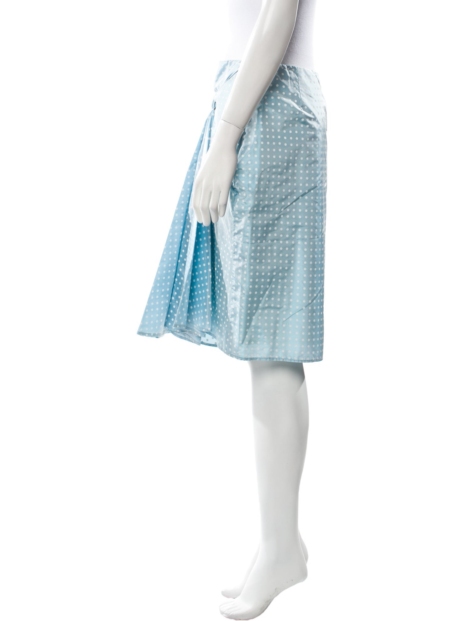 Viktor & Rolf Silk Knee-Length Skirt