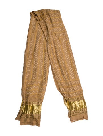 Vintage Scarves and Shawls Printed Scarf