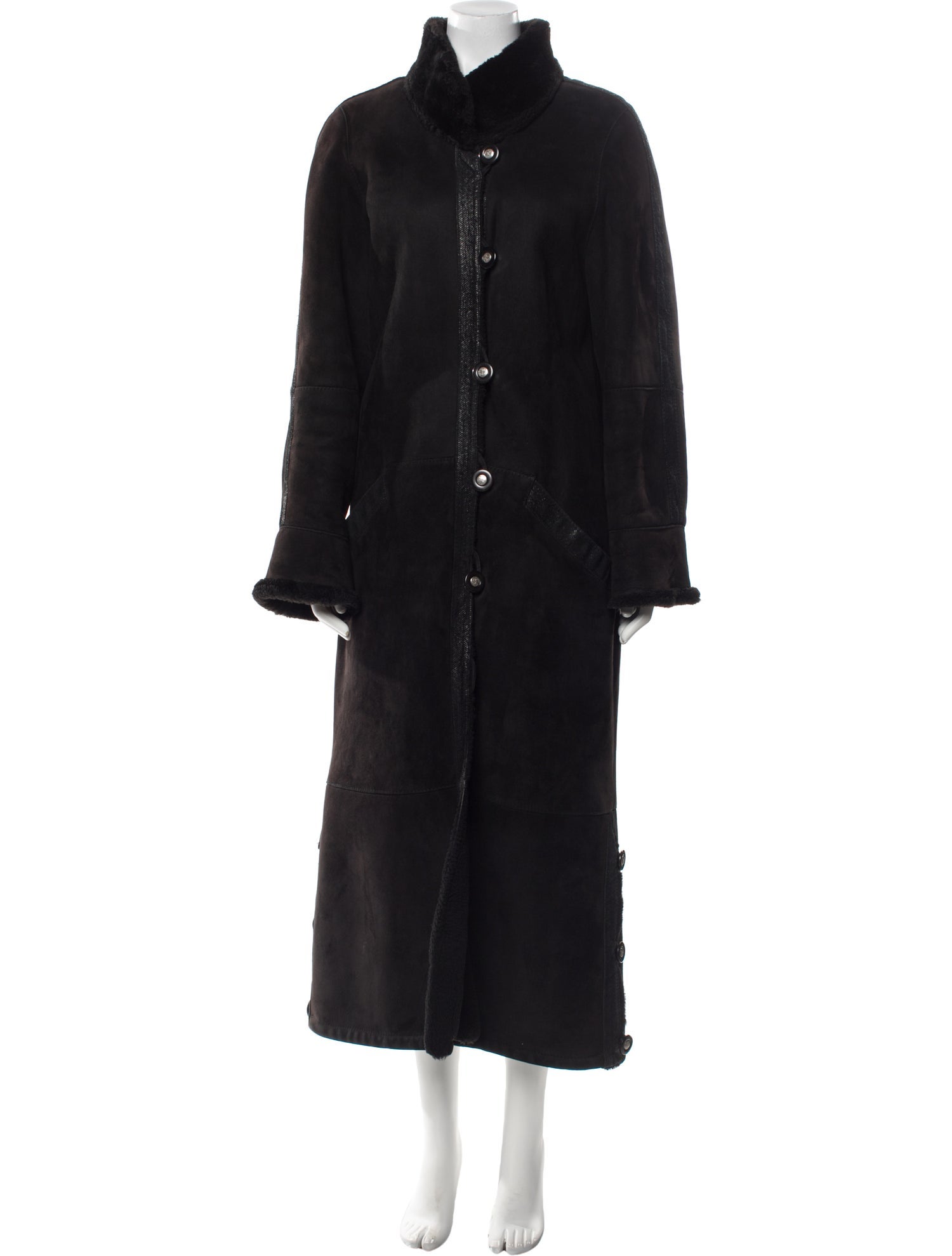 Maximilian Shearling Fur Coat