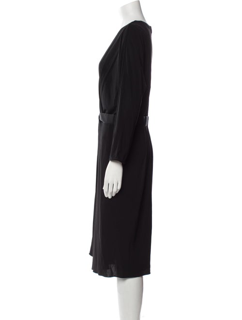 Vionnet V-Neck Midi Length Dress