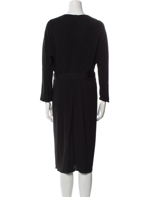 Vionnet V-Neck Midi Length Dress