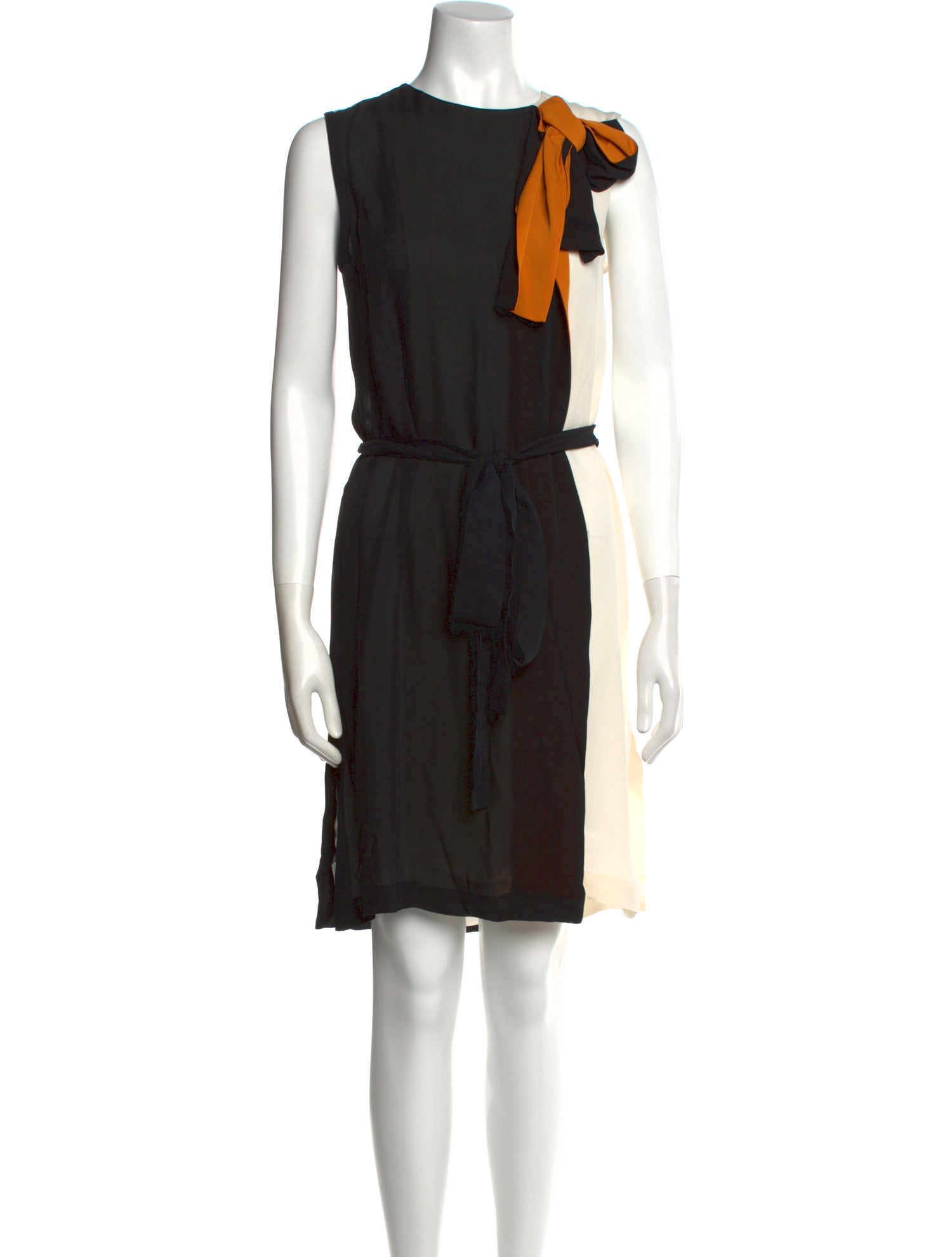 Vionnet Silk Knee-Length Dress