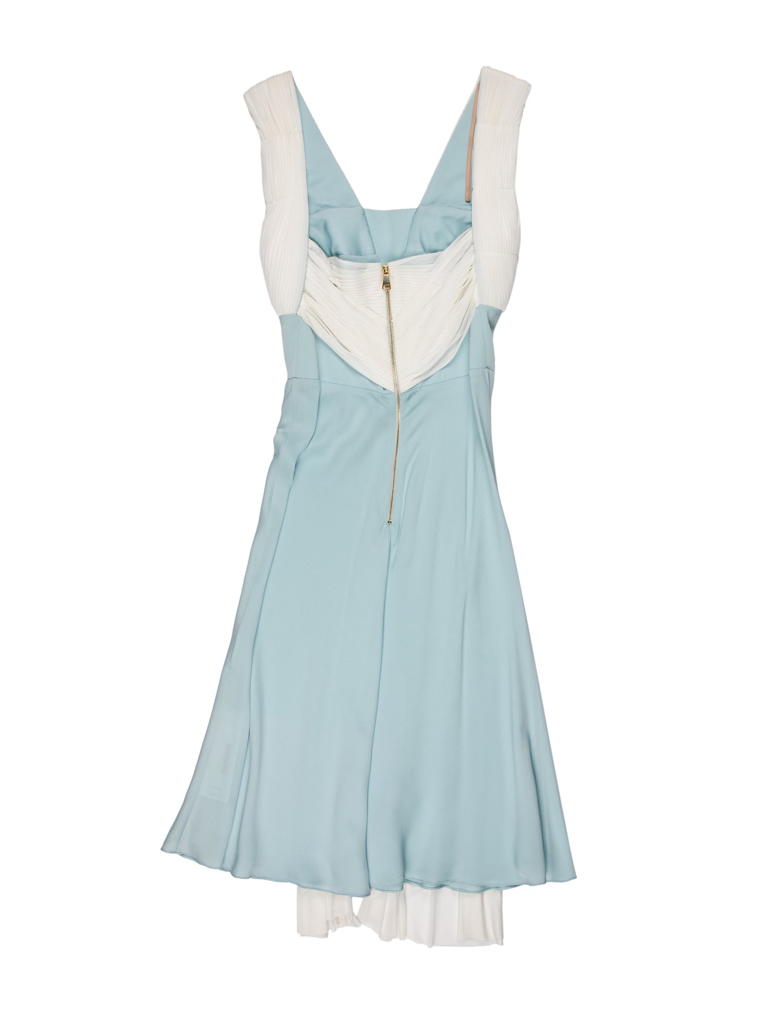 Vionnet V-Neck Midi Length Dress