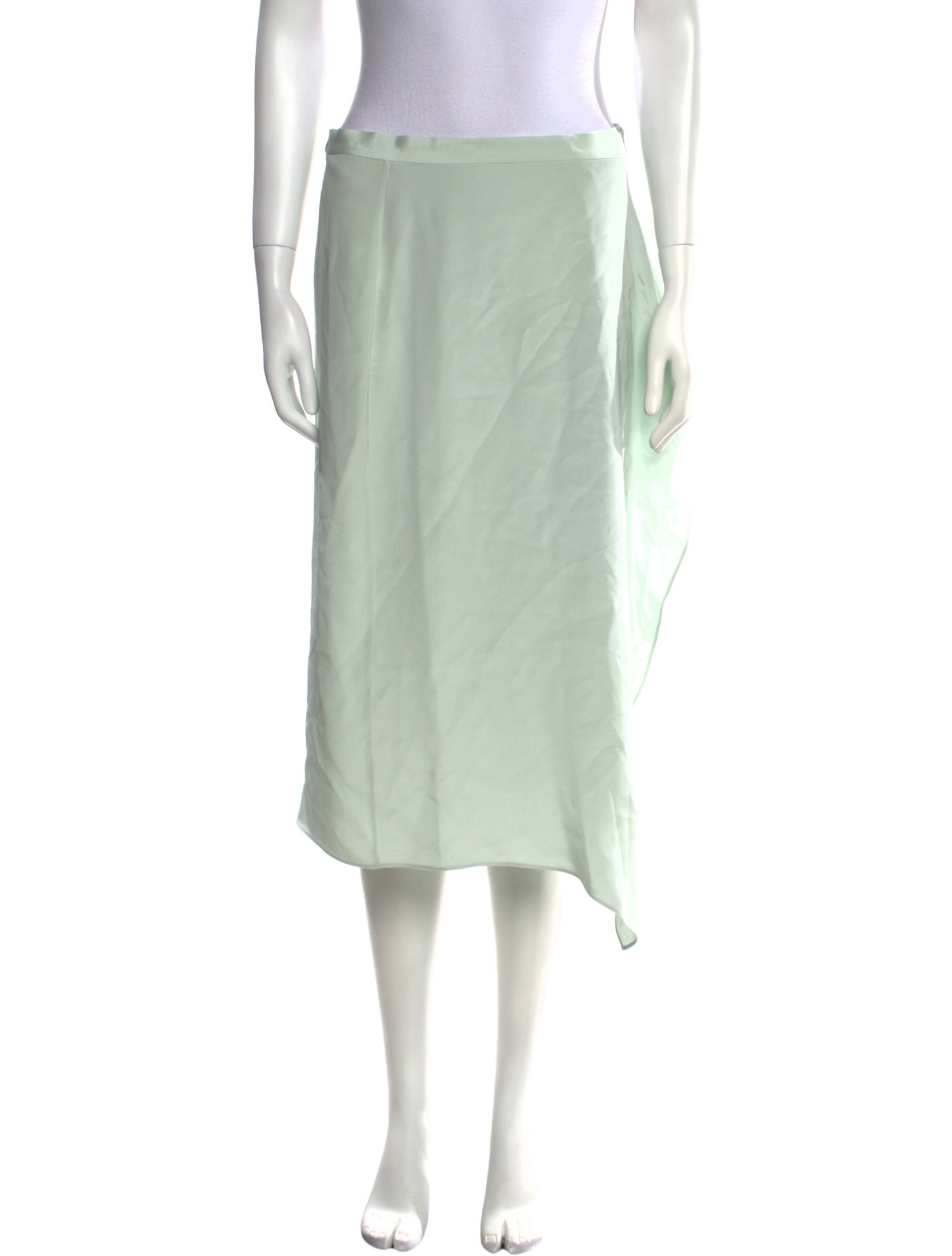 Vionnet Silk Midi Length Skirt