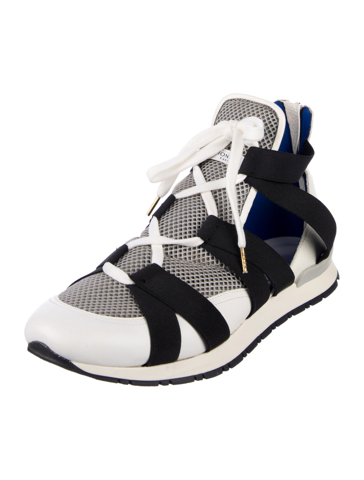 Vionnet Leather Printed Sneakers