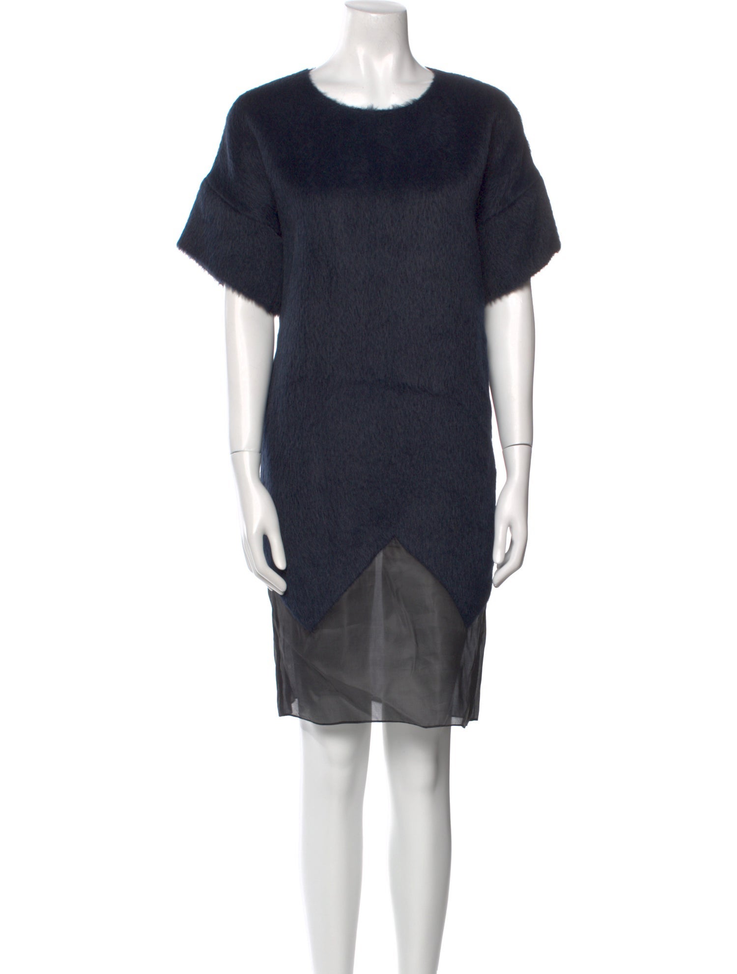 Vionnet Alpaca Knee-Length Dress w/ Tags