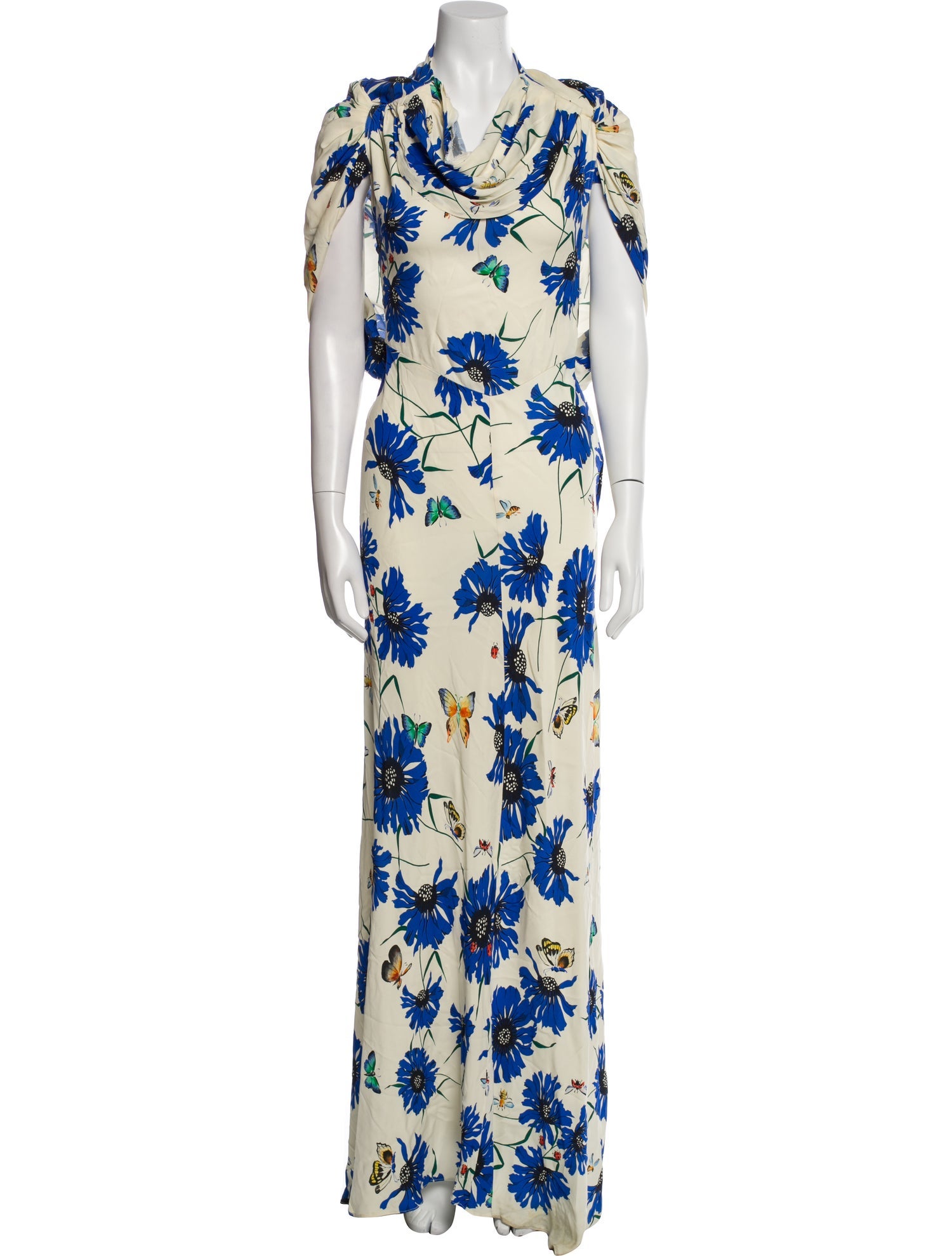 Vionnet Silk Long Dress