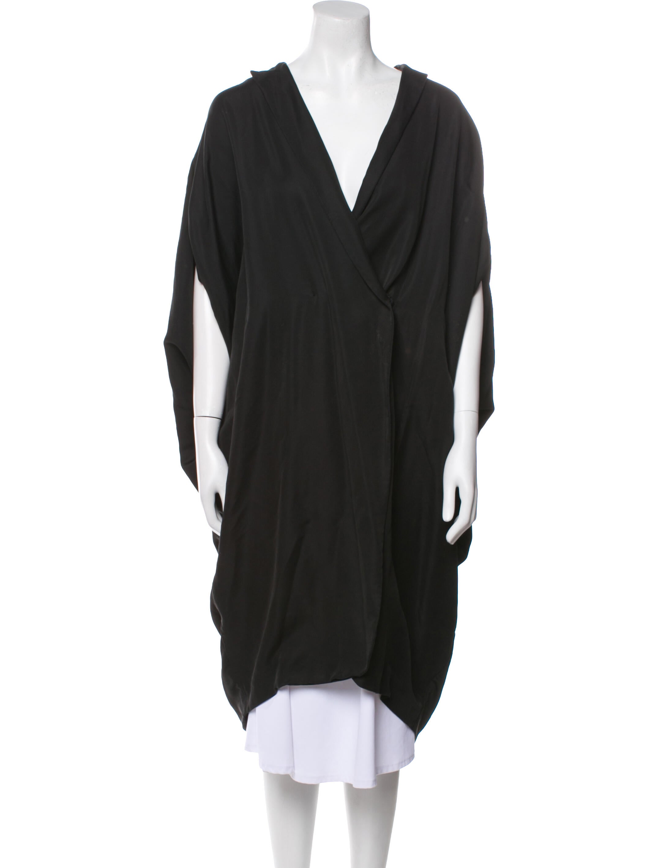 Vionnet Pleated Accents Robe