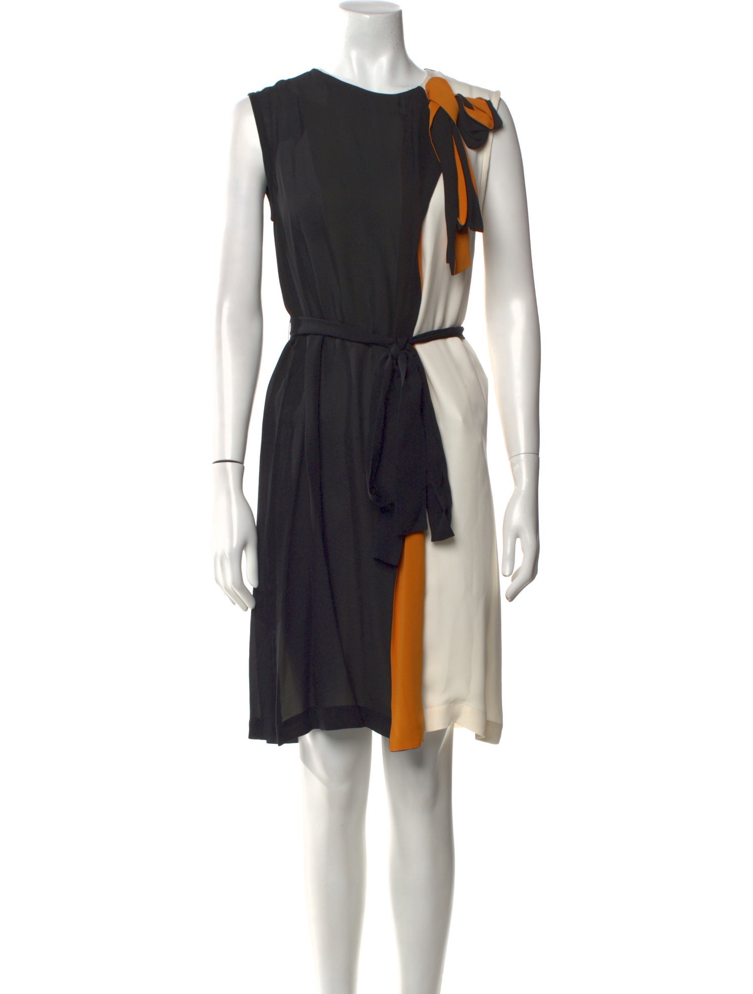 Vionnet Silk Knee-Length Dress