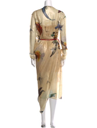 Vionnet Printed Long Dress