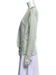 Vionnet Silk V-Neck Blouse