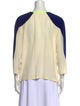 Vionnet V-Neck Long Sleeve Blouse