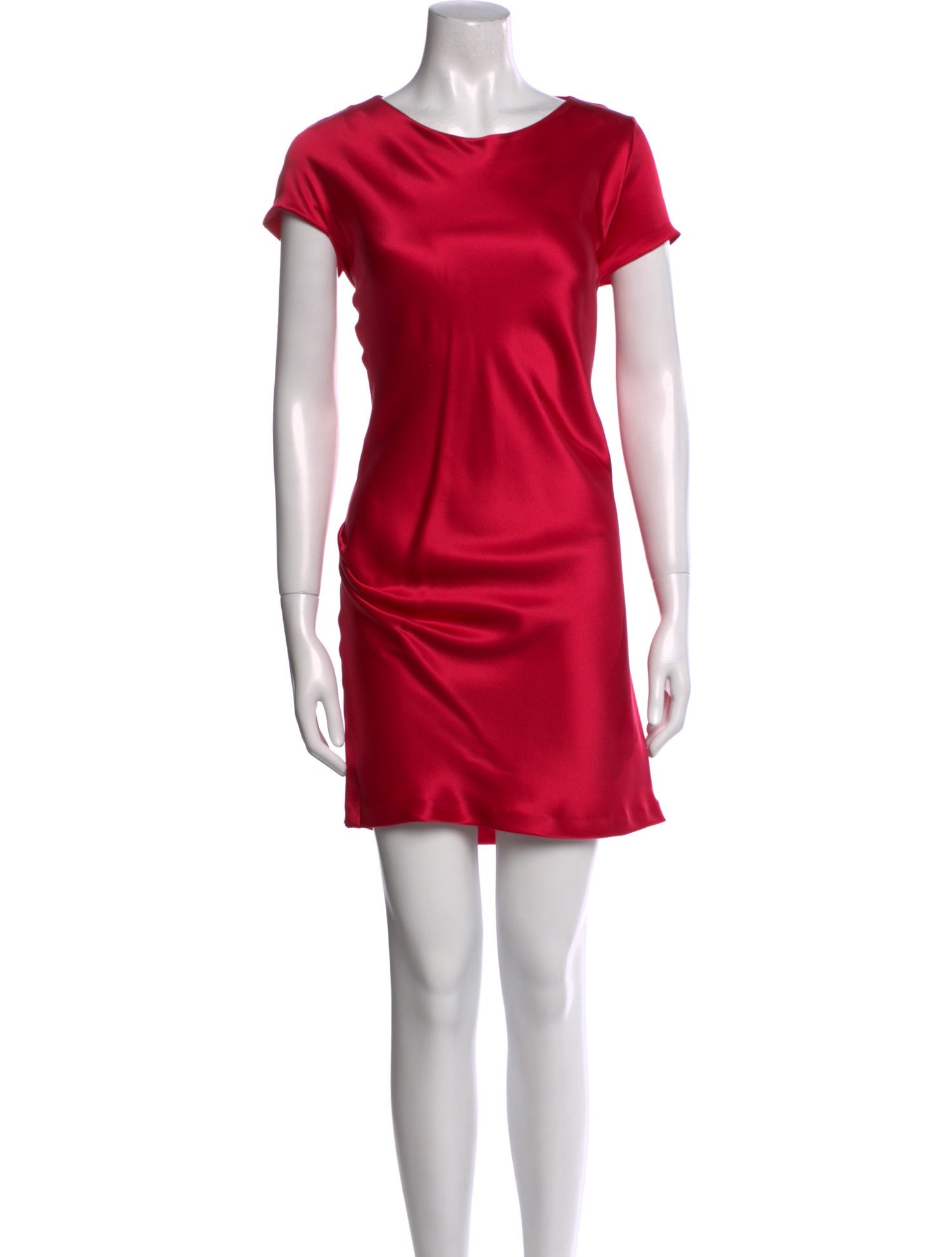 Vionnet Silk Mini Dress