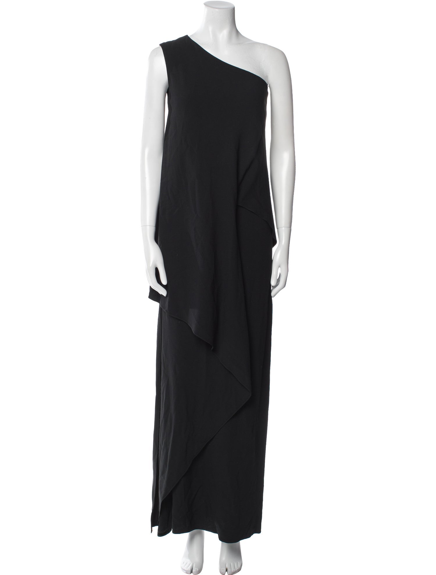 Vionnet One-Shoulder Midi Length Dress