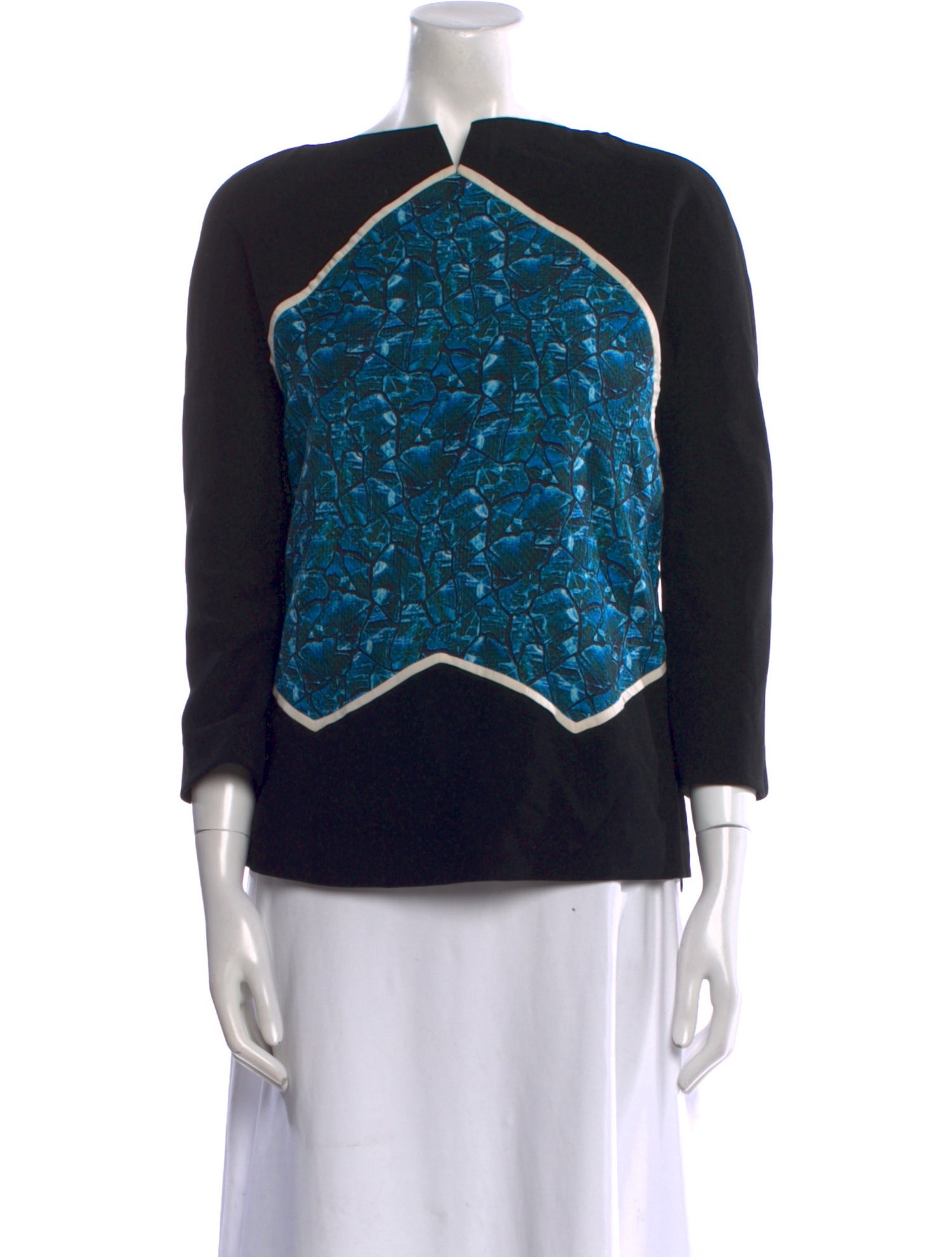 Vionnet Silk Printed Top