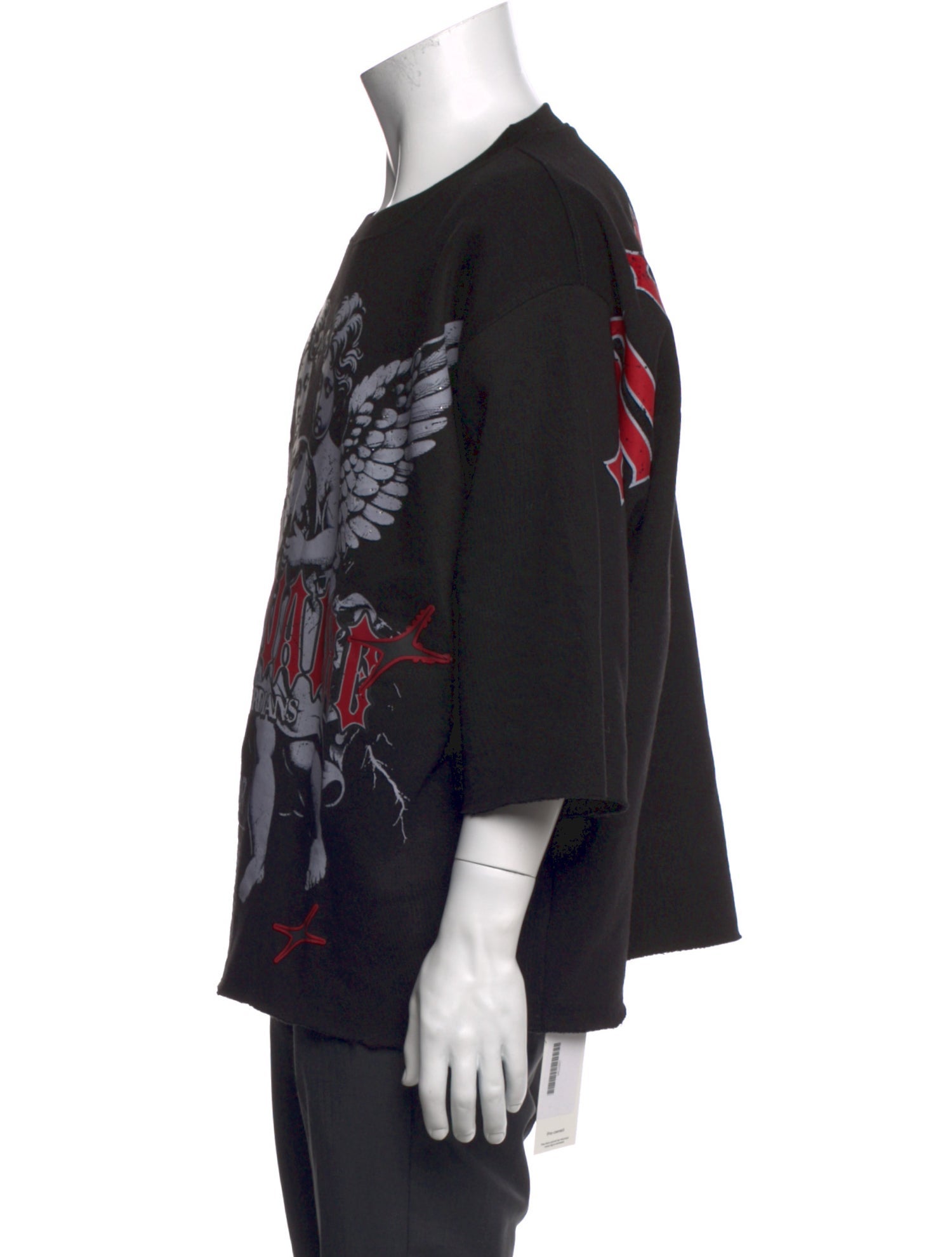 Visionaire Graphic Print Crew Neck Sweatshirt