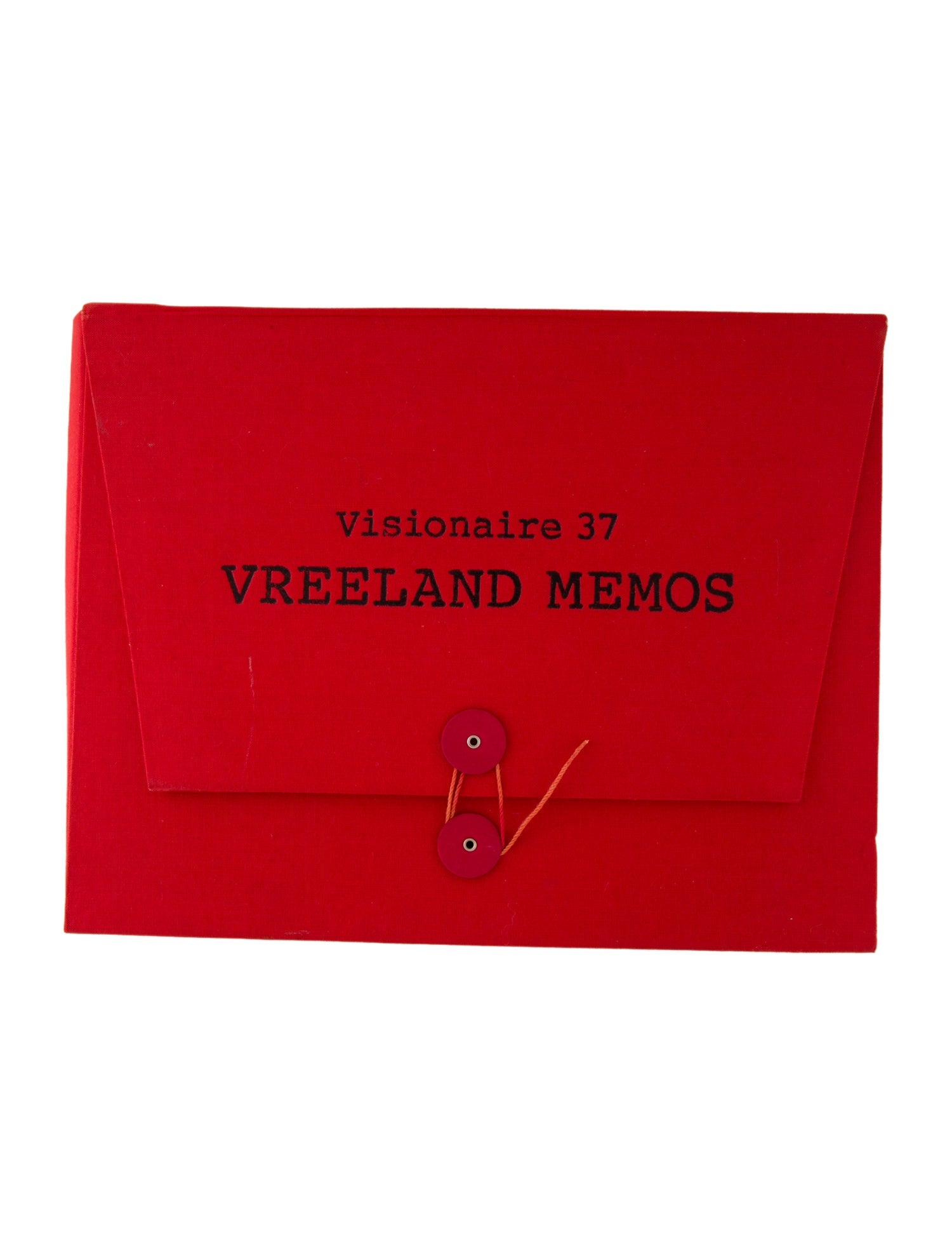 Visionaire 'Visionaire 37: Vreeland Memos' Book