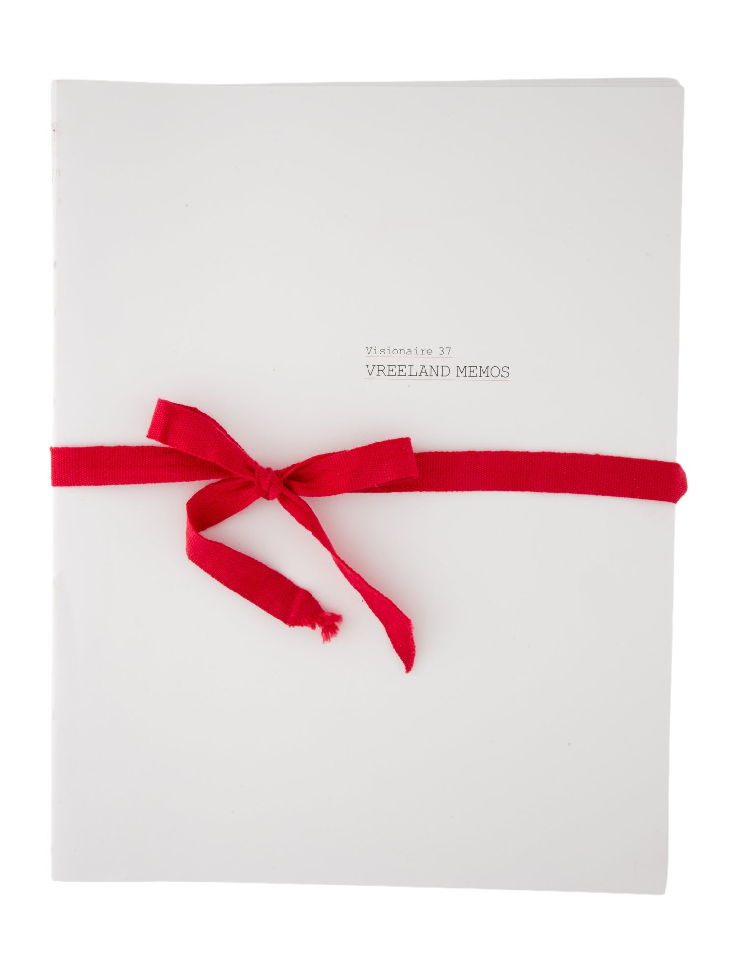 Visionaire 'Visionaire 37: Vreeland Memos' Book