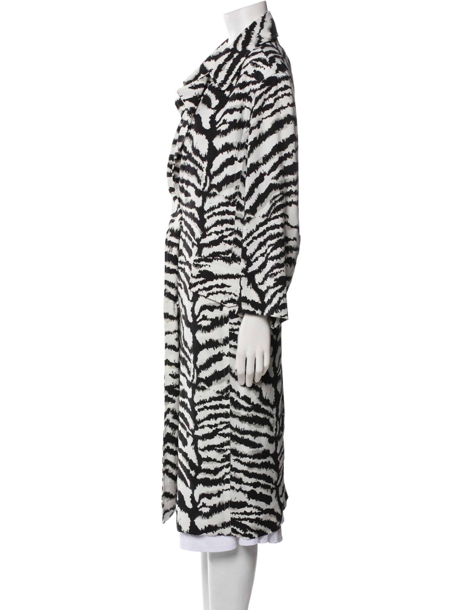 Victor Alfaro Animal Print Coat