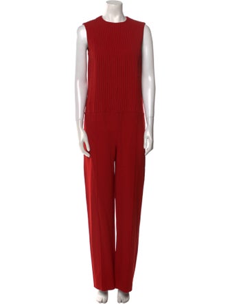Victor Alfaro Crew Neck Jumpsuit