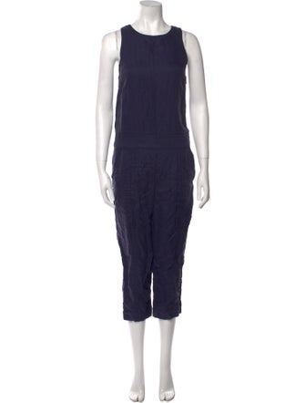 Victor Alfaro Crew Neck Jumpsuit