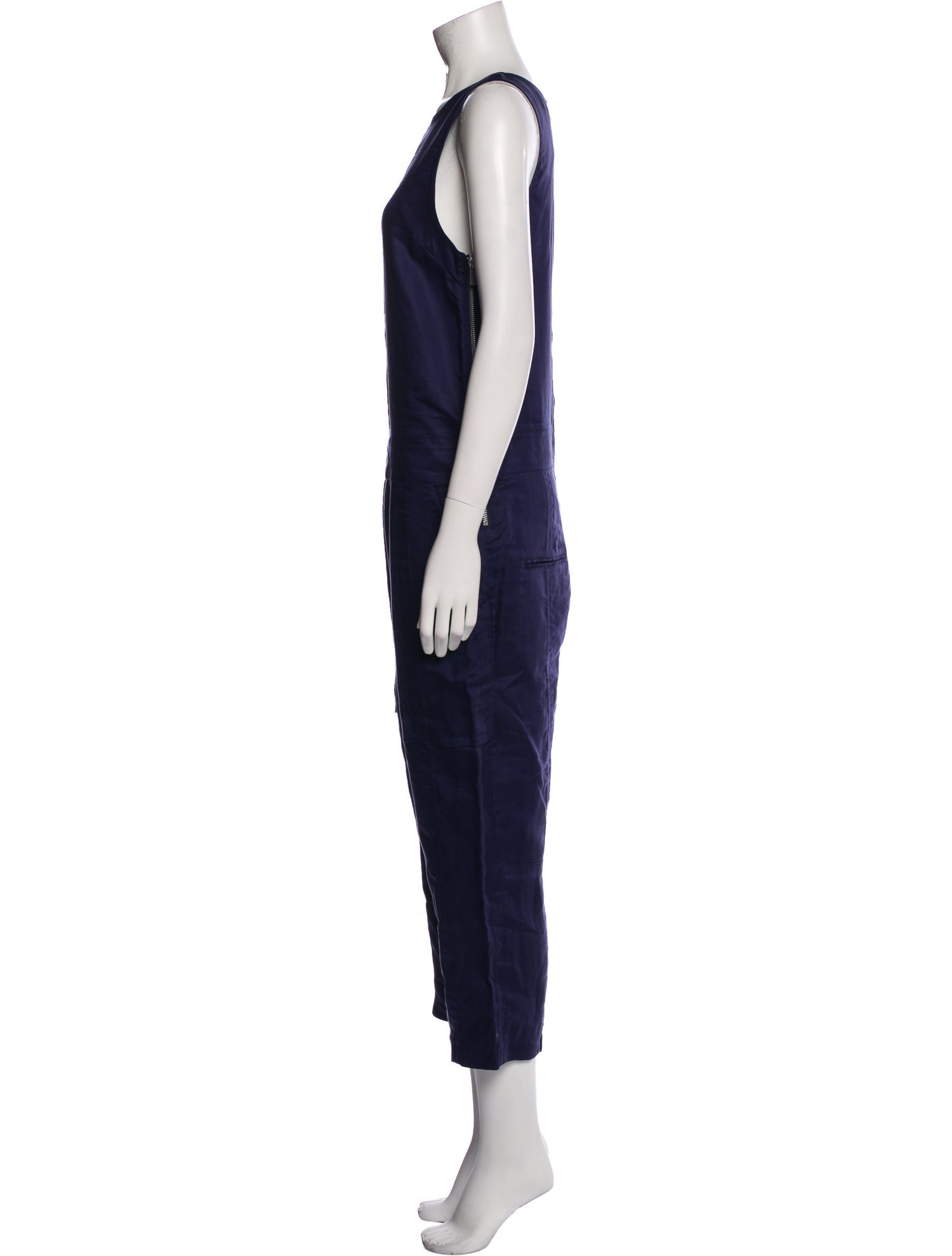 Victor Alfaro Scoop Neck Jumpsuit